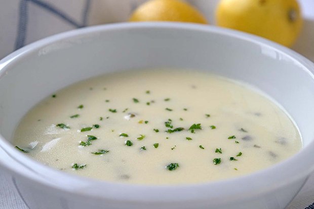 Zitronen-Lauch-Suppe