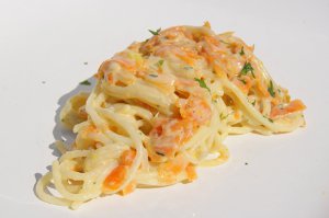 Rüebli-Spaghetti