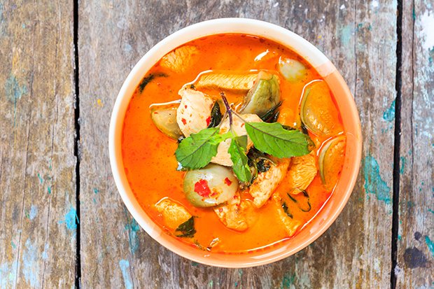 Red Thai Curry mit Poulet - Rezept - GuteKueche.ch