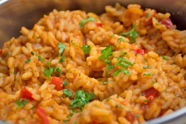 Roter Reis nach mexikanischer Art - Rezept 